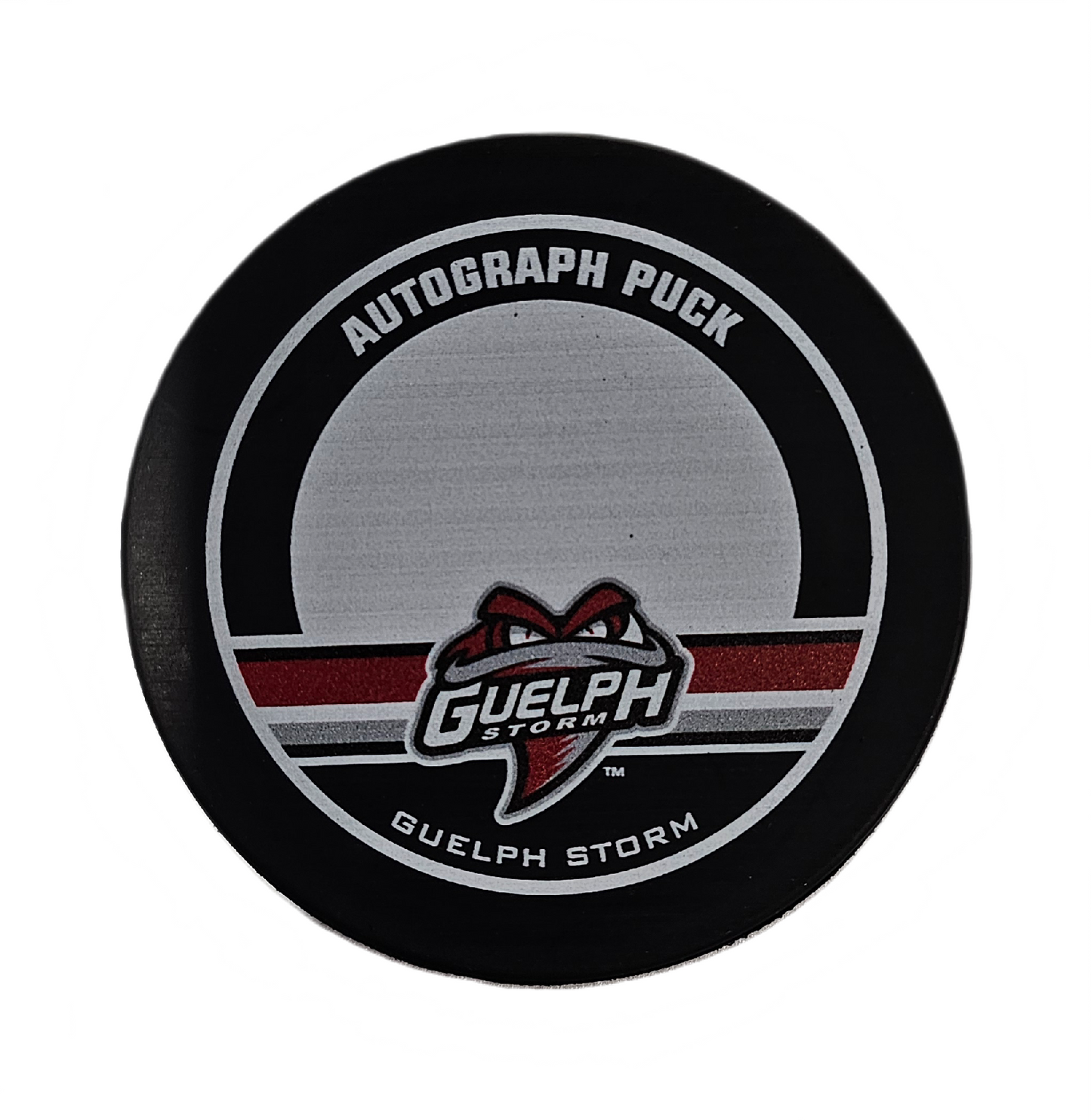 Storm Autograph Puck