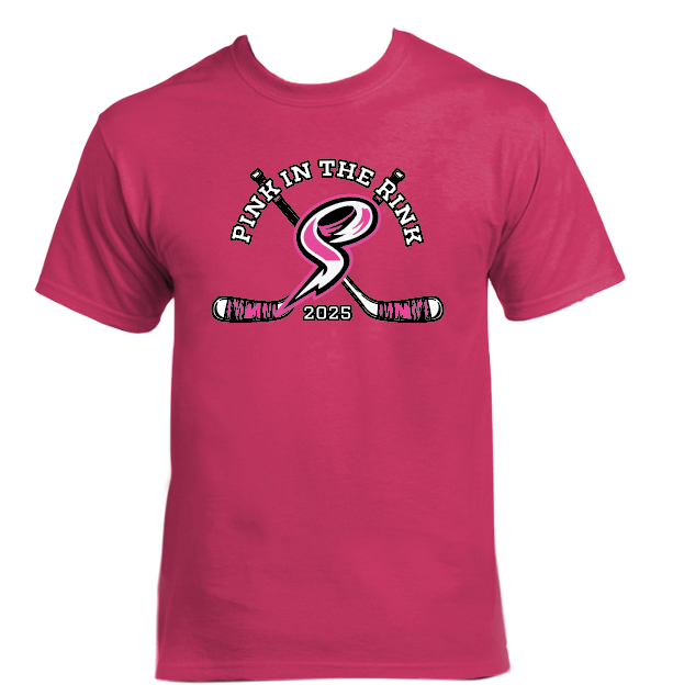 2025 Pink In The Rink T-shirt (Pre Order)
