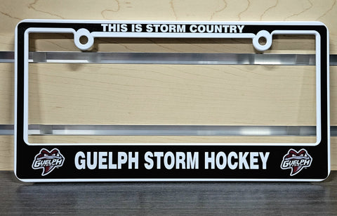 Storm License Plate Cover